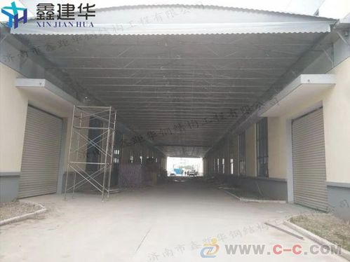 桥东区鑫距华工厂悬空雨篷屋顶遮阳雨棚生产厂家
